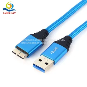 Micro USB 3.0 Cable – USB Type A to Micro B Fast Charger Cable With Gold-Plated Connectors for Samsung Galaxy S5, Note 3, Hard Drive thumbnail-1