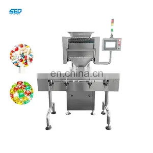 Good Performance 250000 Pcs / h Automatic Capsule Counter Tablets Counter Laundry Beads Counting Machine thumbnail-1