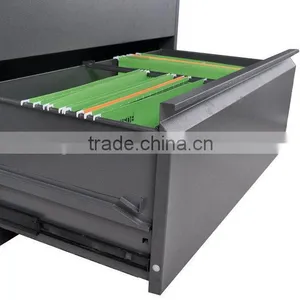 Office White Steel Lateral Fie Cabinet thumbnail-5