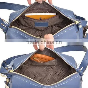 Fashion Leather Cosmetic Bag Mini Satchel Wash Bags Makeup Organizer for Travel thumbnail-6