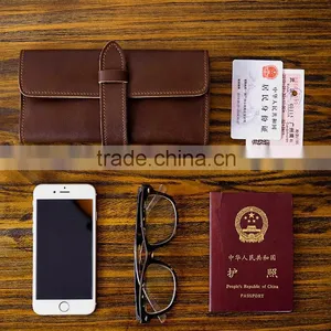 Guangzhou Fashion Hand-made Classical Wallet Long Vertical Wallets for Men Multi-functional Leather Wallet thumbnail-4
