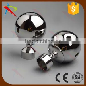 Unique Design Chrome Ball Curtain Finials for Clients Customized in 2016 thumbnail-1