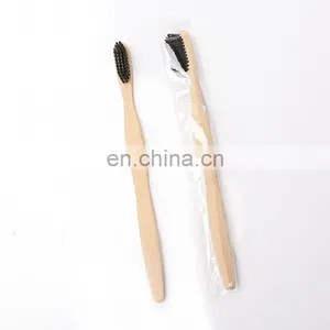 Free Ex-factory Price Biodegradable Bamboo Toothbrush With Logo thumbnail-1