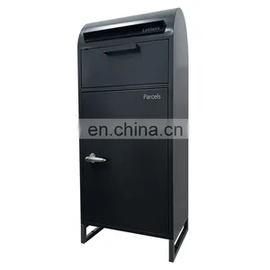 Customized Metal Outdoor Indoor Large Parcel Drop Box For Package Mail Box thumbnail-1