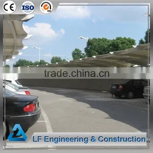 Hot Selling Steel Arch Car Parking Roof thumbnail-3
