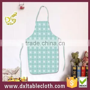 Fancy Printed Plastic Kitchen Disposable Apron thumbnail-1