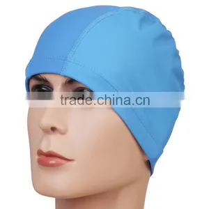 Free Size Protect Ears Long Hair Sports Siwm Pool Swimming Hat Bathing Caps thumbnail-4