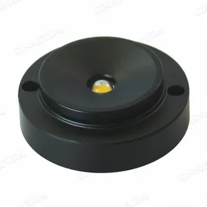 Under Cabinet LED Black Cover Puck Lighting Kit With Touch Dimmer Switch for Kitchen Cupboard Closet Lighting (6 Lights,Daylight White) thumbnail-2