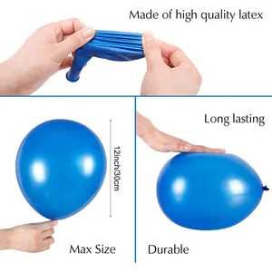 Factory Assorted Colors Multicolored Party Wedding Manufacturers Pearl Helium Latex 12 Inch Balloons thumbnail-3