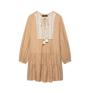 2025 Spring New Dress for Women's Clothing, Slim and Casual Design, Small and Versatile thumbnail-1