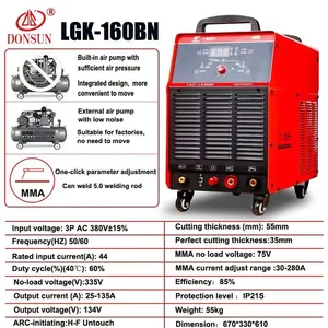 Shanghai Donsun Welding Group Built in Plasma Cutting and Welding Machine LGK-80/100DV/100N/100BN/120BN/160BN thumbnail-2