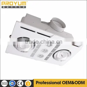 LED Bathroom Heater 2-heat Fan Light 3 in 1 Bathroom Heater thumbnail-1