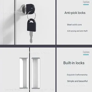 Industrial Workshop Industrial Worker Storage Locker | Thickened Cold Rolled Steel Cabinet | With Electrostatic Spraying thumbnail-5