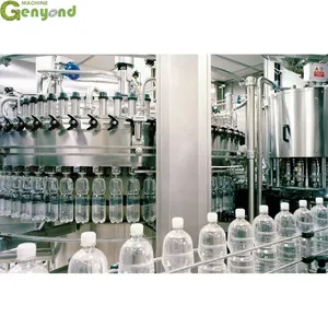 Automatic Pet Bottle Natural Drinking Water Bottling Line Mineral Pure Complete Plant Soft Drinks Water thumbnail-2