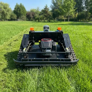 Vigorun Tech VTLM800 for Self Propelled Cordless 4-Stroke Remote Control Lawn Mower Trimmer Multitasker With Snow Plow thumbnail-1
