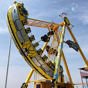 Theme Park Fiberglass 24 Seats Viking Ship Amusement Park Attractions Pirate Ship for Sale thumbnail-2