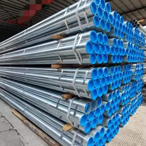 48.3*3.0mm Hot Dip Galvanized Scaffolding Pipe Q235 Galvanized Steel Tube for Construction Scaffold thumbnail-1
