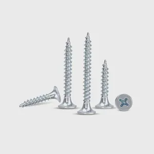 Fine Thread Plasterboard Screws 13mm-100mm Full Sizes Available With Drill Point Black Phosphate Coating No Snapping thumbnail-2