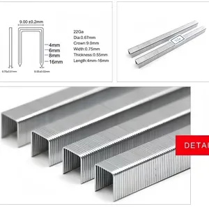 Great Quality Electro Galvanized/Color Painted Staple Nails/T Nail/L Nail/Code Nail thumbnail-4