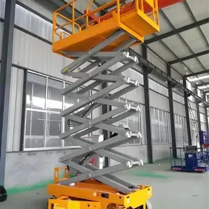 Electric Easy to Operate 25%climbing Capacity 6m 8m Safety Protection Device Scissor Lift for Factory Maintenance thumbnail-2