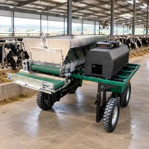 Remote Control Organic Fertilizer Spreader for Narrow Orchard Rows and Farm Fields thumbnail-4