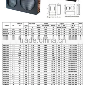 Air Cooled Fin Condenser/cool Condenser/heat Exchanger Quality Choice thumbnail-3