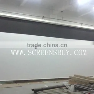 Tubular Motor for Projection Screen/HOT Sale Tensioned Screen With 3D Silver Screen Fabric thumbnail-1