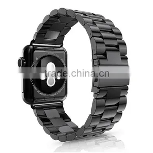 Link Bracelet Stainless Steel For Apple Watch Band Strap 38mm 42mm thumbnail-2