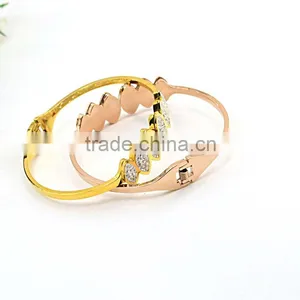 Tops For Women 2016 Bohemian Jewelry Crystal Beads Gold Bracelet thumbnail-3