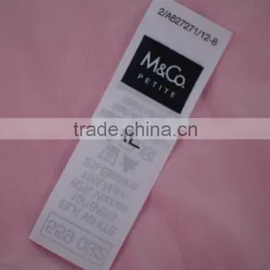 Cost Price Economic Cloth Printed Label for Garments thumbnail-5