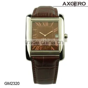 Simple Design Fashion Wholesale Stainless Steel Case Back Vintage Wrist Watch thumbnail-2