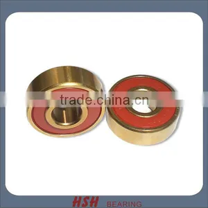 Spin 5 Minutes 20 Seconds Black Titanium Rust Proof 608 627 Skate Bearing thumbnail-1