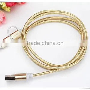 Dual Head Micro Usb & Ios Usb Braid Weave Data Cable for AUSU T45/Zenfone Zoom/2 Laser thumbnail-6
