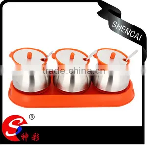 18/8 Stainless Steel Mini Color Spice Container Spice Sets thumbnail-3