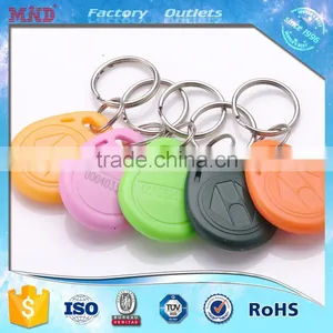 MDK12 Igh Quality 125kHz Plastic Cheap Rfid Keyfob Tag thumbnail-2