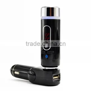 High Quality Super Mini Handsfree Bluetooth Car Kit RFM28B USB Car Player Support TF Card Car Kit MP3 Player---Sam thumbnail-1