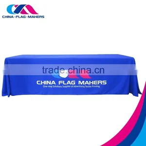 Custom Full Color Promotion Printing Fabric Tablecloth thumbnail-4