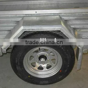 6*4 Hot-dipped Galvanized Box Trailer, Cage Trailer, Utility Trailer thumbnail-6