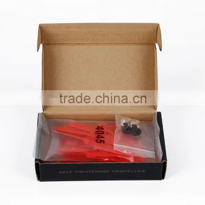 10 Pairs 4045 Red Plastic Propellers With Self-locking Head thumbnail-5
