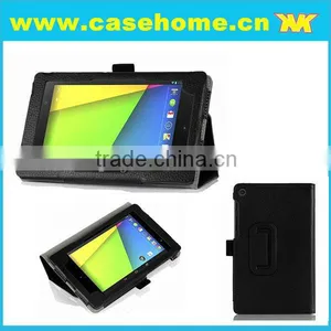 Hot Sell Flip Stand PU Leather Case for Goolge Nexus 7 II Tablet thumbnail-1