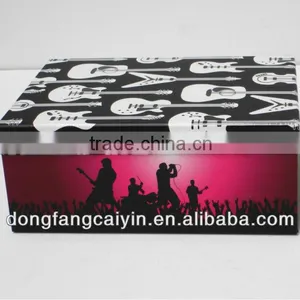 Shelf Life Strong Cardboard Storage Box With Handle thumbnail-1