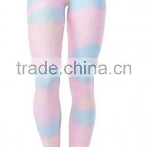 Pattern Women Cotton Lycra Leggings Printed thumbnail-1