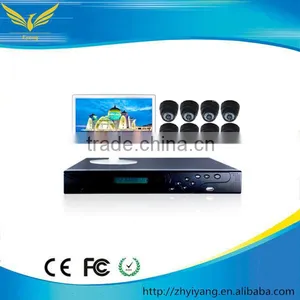 16CH D1 H.264 DVR With 600TVL IR Dome Camera Standalone Cctv Camera Dvr Kit thumbnail-1