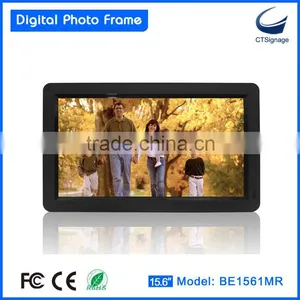 15.6 Inch Lcd Digital Picture Frame, Photo Picture Frames BE1561MR Support Photo/ Music/video Playback thumbnail-1