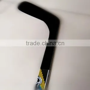 WBP GLUE Full Birch Wooden Ice Hockey Sticks( Wooden Stick + Glass Fiber Reinforced Plastic Blade (ABS) Blade thumbnail-2