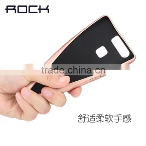 Original Rock Soft Leather Rubber Back Protective Case for Huawei P9 Touch Series PU Cover MT-5688 thumbnail-4