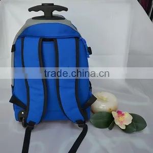 Hidden Trolley Laptop Backpack or Singel Pull Rod Travel Backpack thumbnail-2