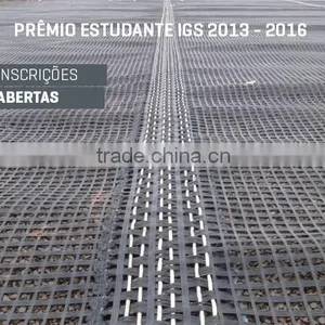 200-30KN/M High Quality Best Price Black Polyester Geogrid thumbnail-1