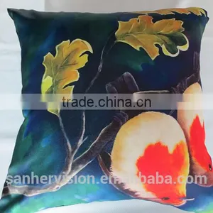 100% Polyester Hot Sale Printed Chair Cushion Cover thumbnail-1