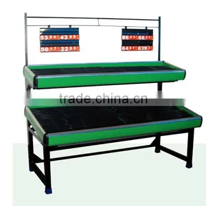 TOP Selling Supermarket Metal Vegetable and Fruit Display Shelf thumbnail-6